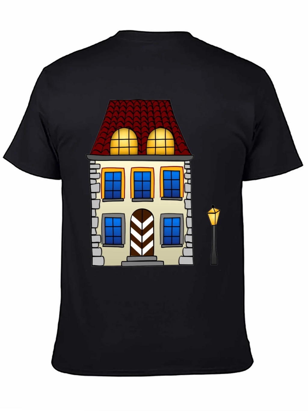 Vintage House Graphic Tee - Unique Design product image 4