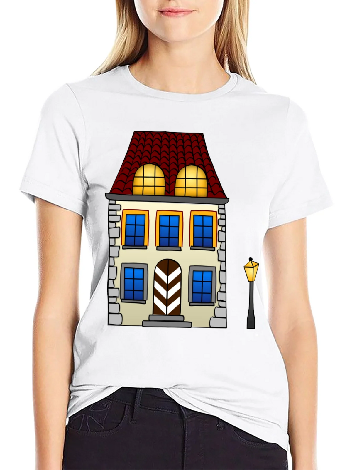 Vintage House Graphic Tee - Unique Design product image 8