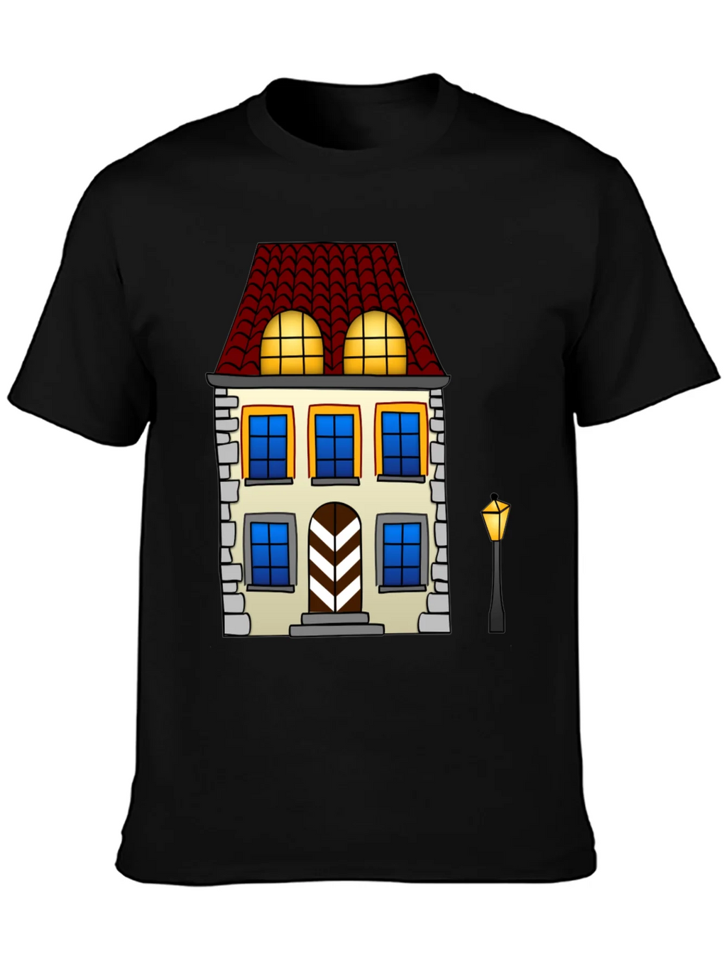 Vintage House Graphic Tee - Unique Design product image 3