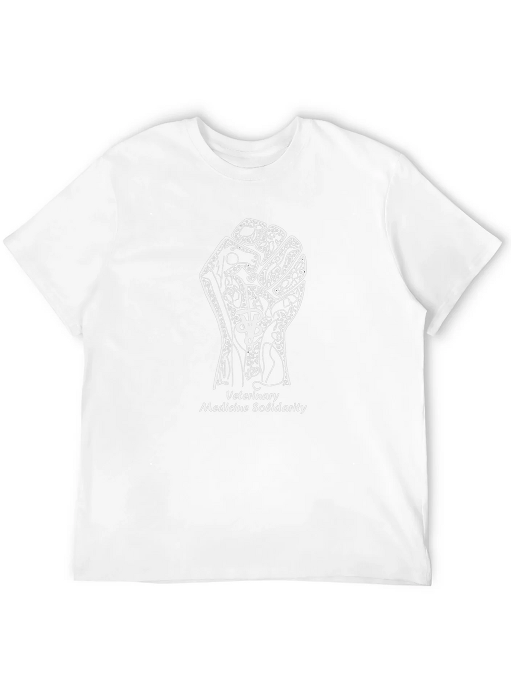 Veterinary Medicine Solidarity Black T-Shirt product image 11