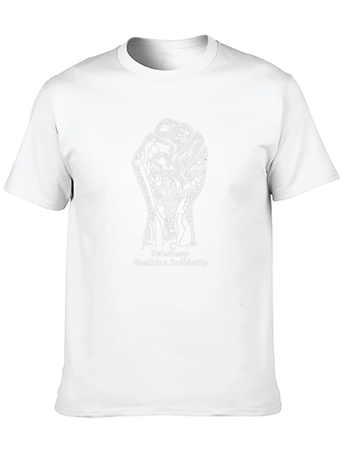 Veterinary Medicine Solidarity Black T-Shirt product image 9