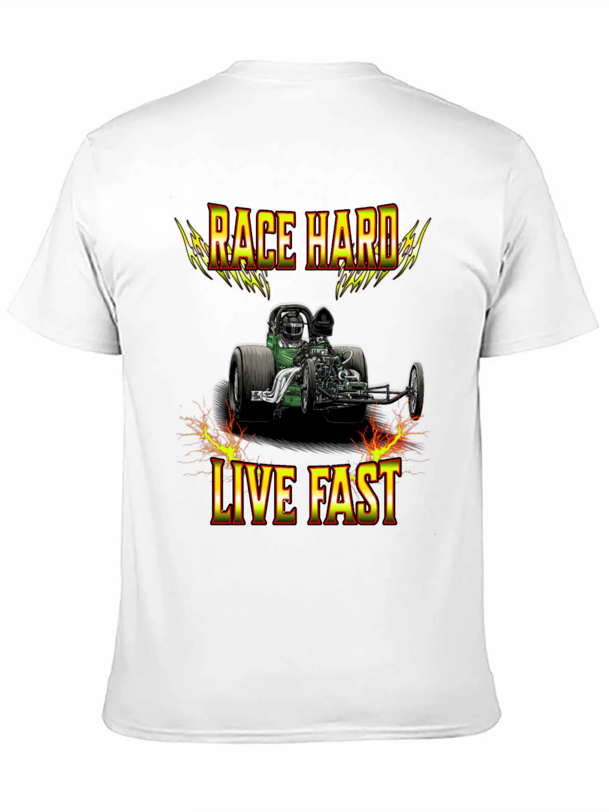 Race Hard Live Fast Graphic T-Shirt product image 10