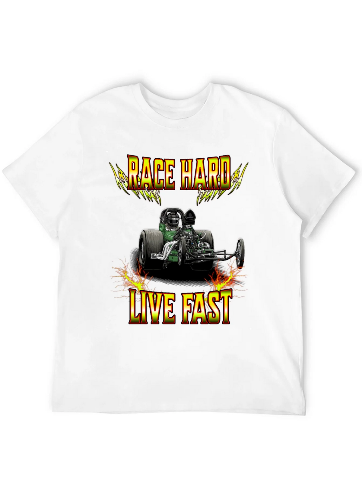 Race Hard Live Fast Graphic T-Shirt product image 11