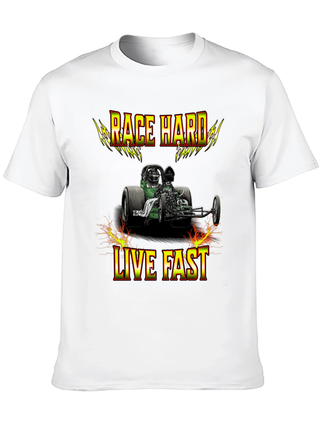 Race Hard Live Fast Graphic T-Shirt product image 9
