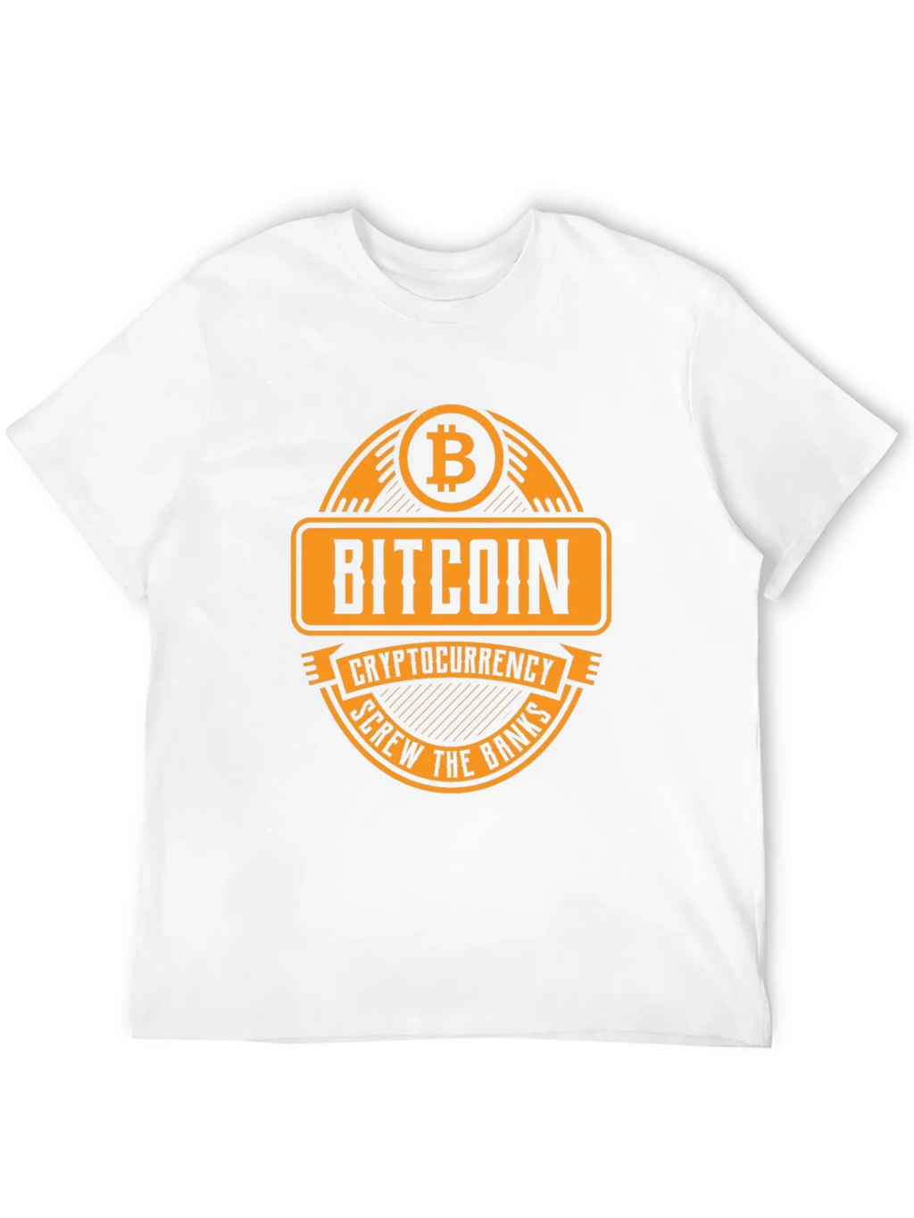 Bitcoin Cryptocurrency T-Shirt - Screw the Banks product image 11