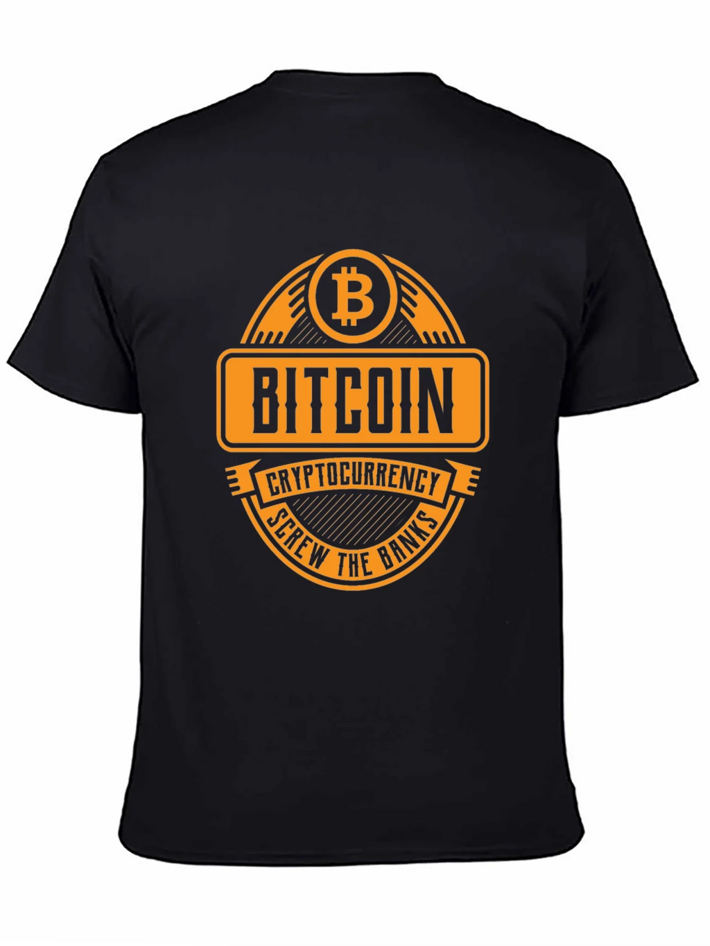 Bitcoin Cryptocurrency T-Shirt - Screw the Banks product image 4