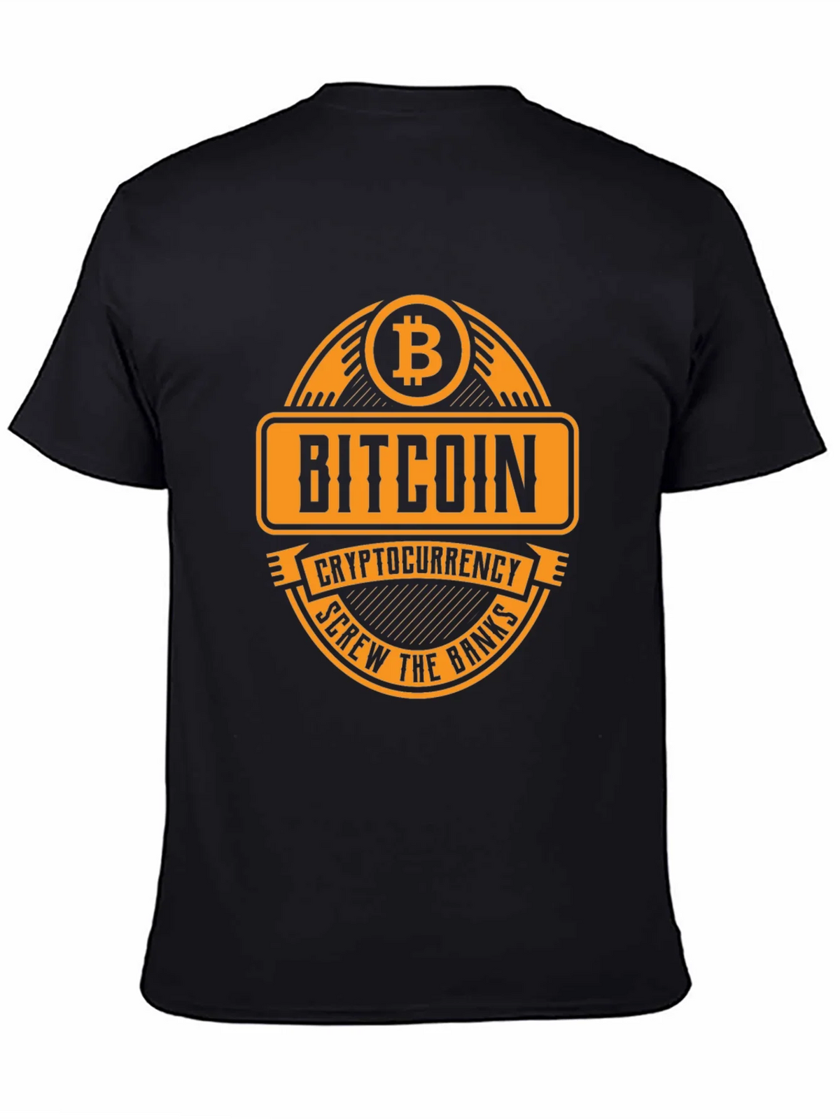 Bitcoin Cryptocurrency T-Shirt - Screw the Banks product image 4