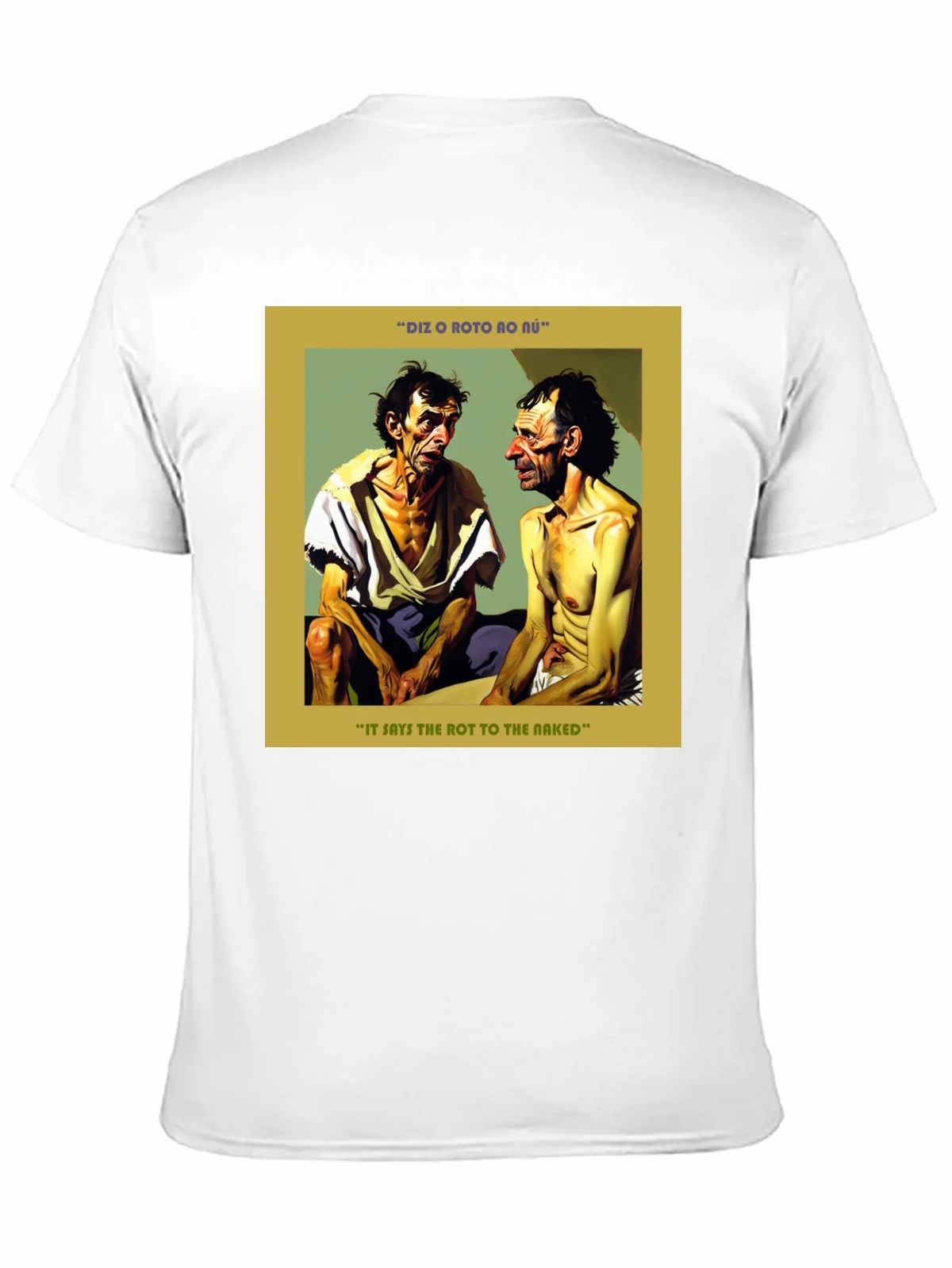Edgy Graphic Print Tee: Rot to the Naked product image 10