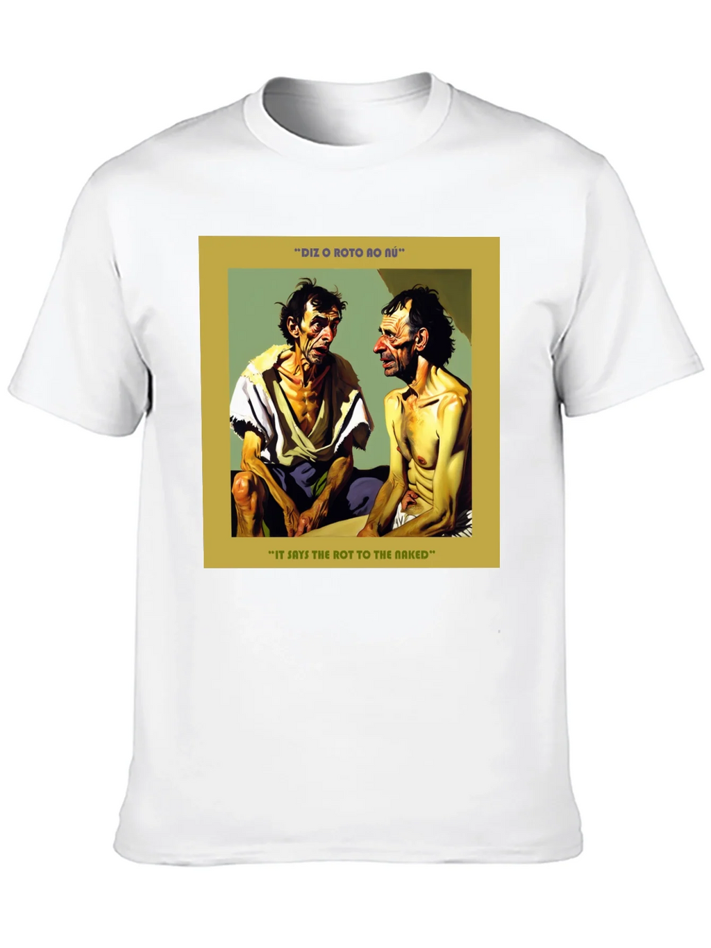 Edgy Graphic Print Tee: Rot to the Naked product image 9
