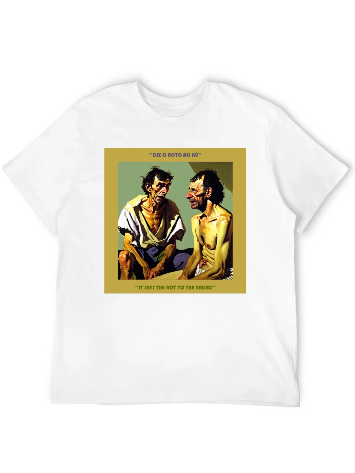 Edgy Graphic Print Tee: Rot to the Naked product image 11