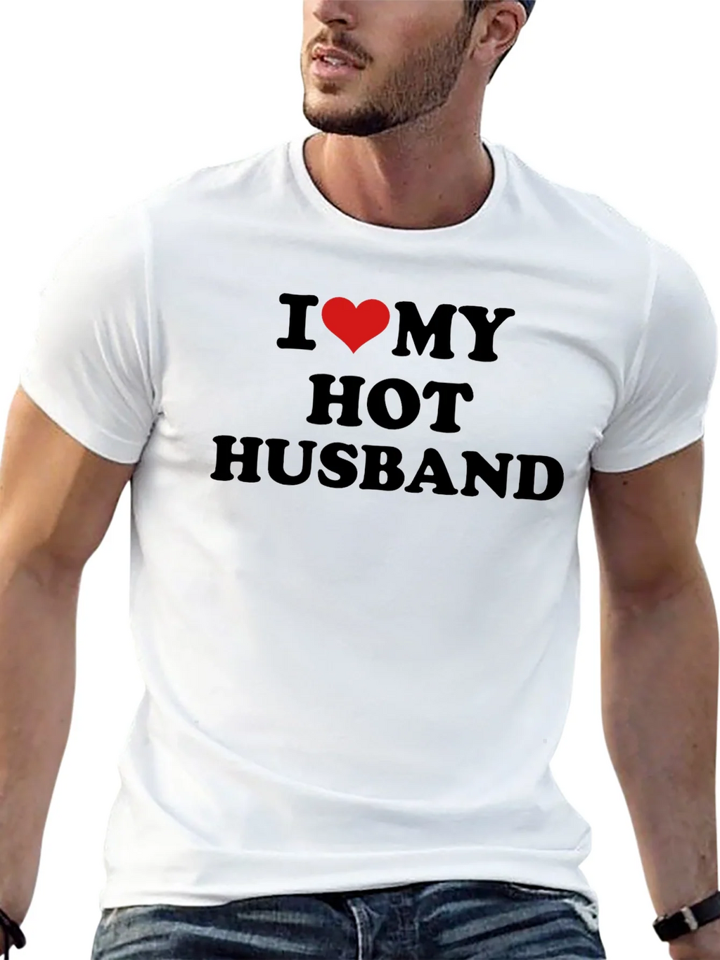 I Heart My Hot Husband T-Shirt product image 12