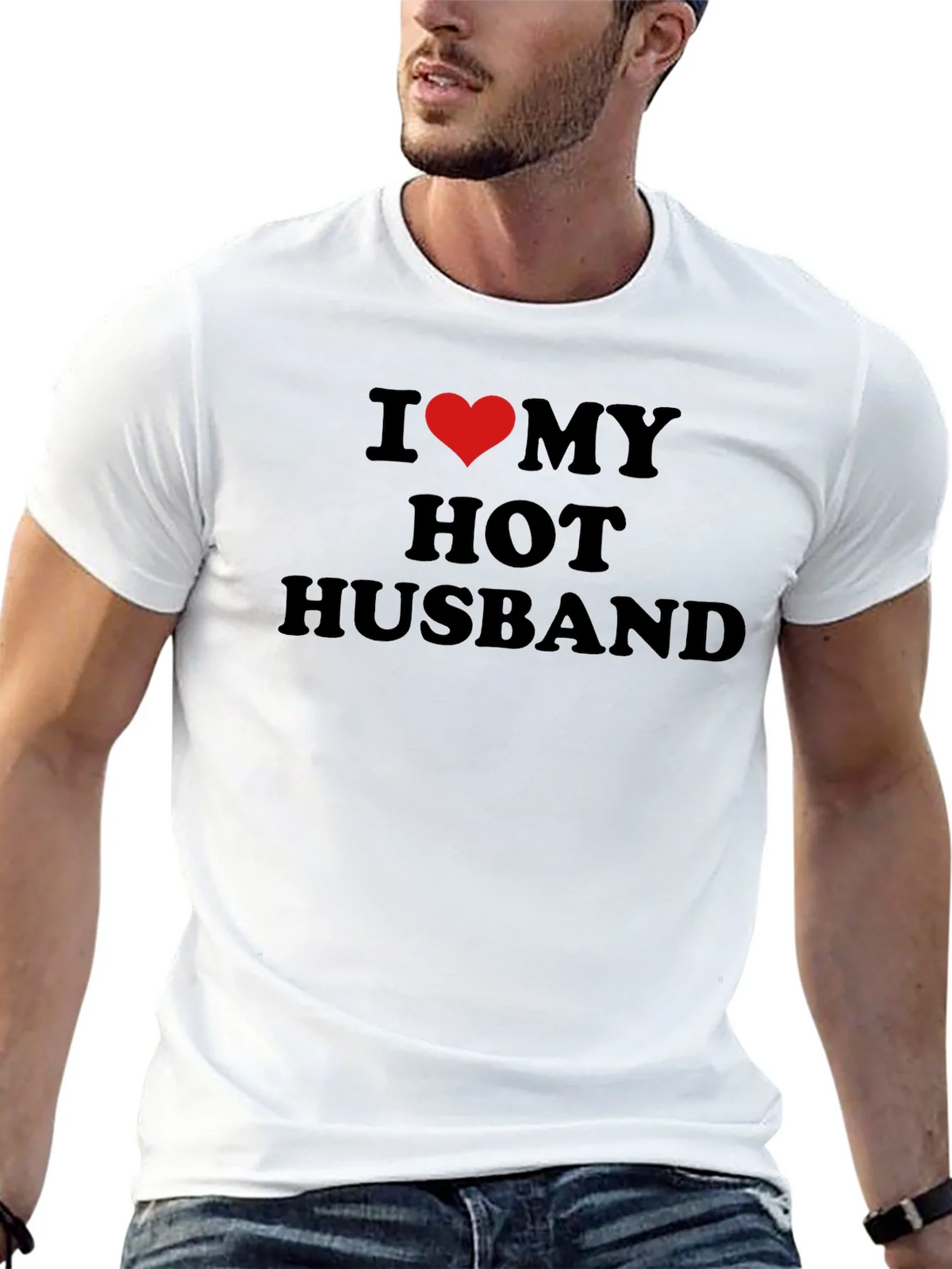I Heart My Hot Husband T-Shirt product image 12