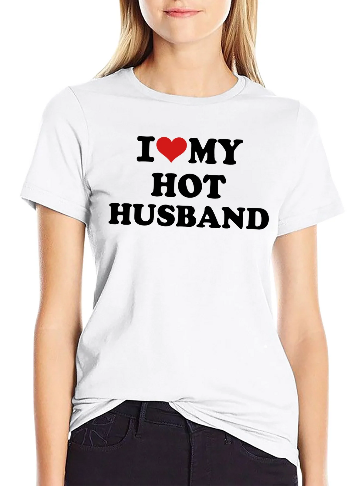 I Heart My Hot Husband T-Shirt product image 8