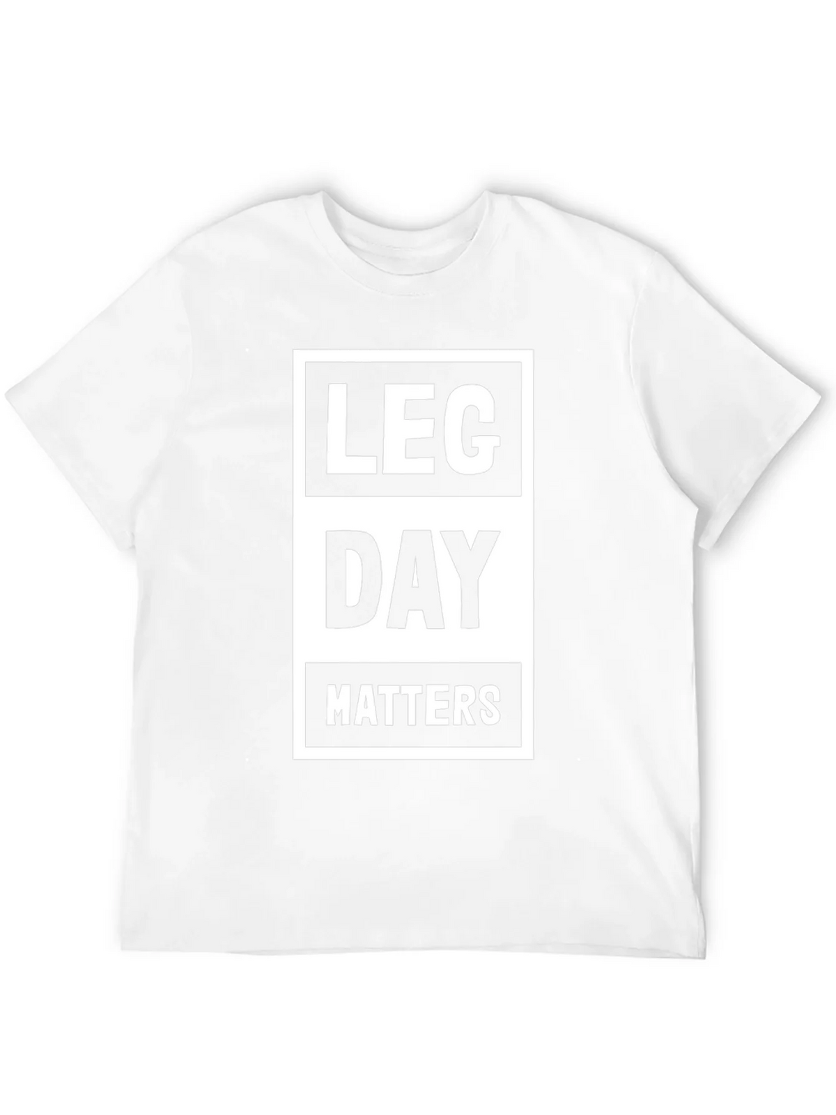 Leg Day Matters Black Graphic Tee product image 11