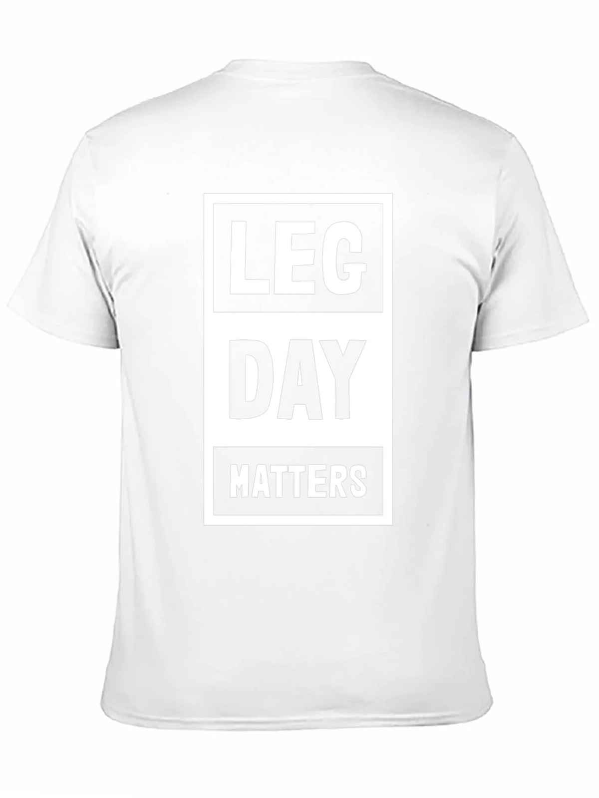 Leg Day Matters Black Graphic Tee product image 10