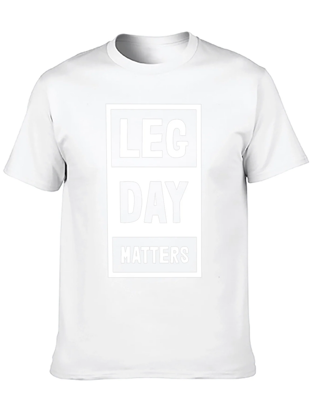 Leg Day Matters Black Graphic Tee product image 9