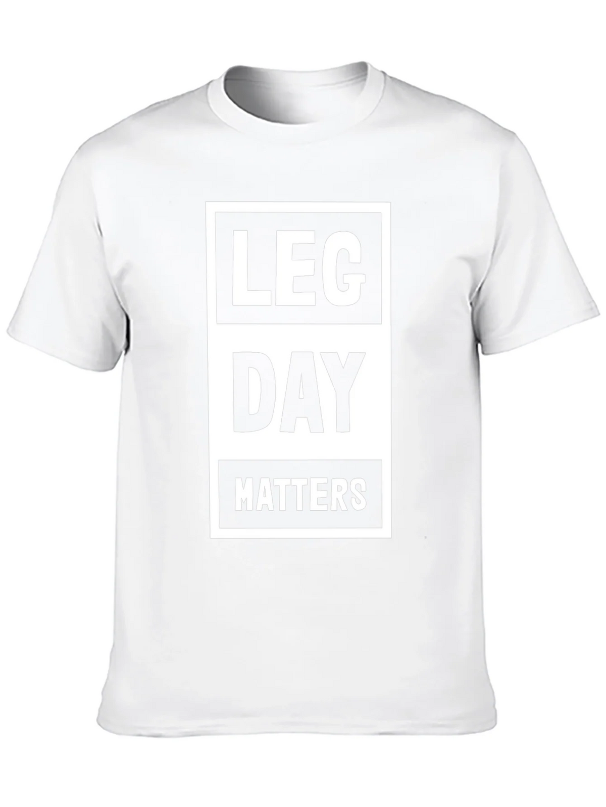 Leg Day Matters Black Graphic Tee product image 9