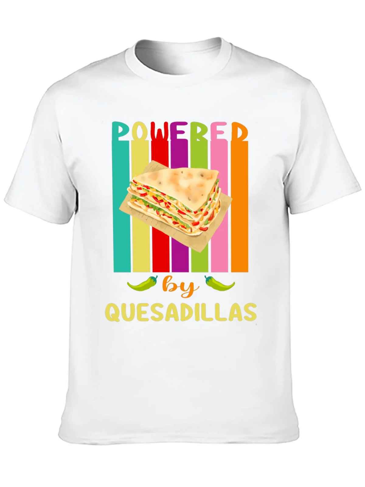 Powered by Quesadillas Graphic Tee product image 9