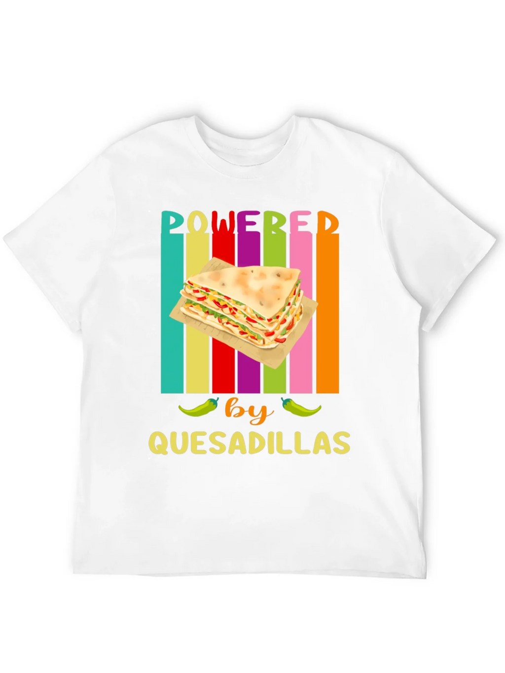 Powered by Quesadillas Graphic Tee product image 11