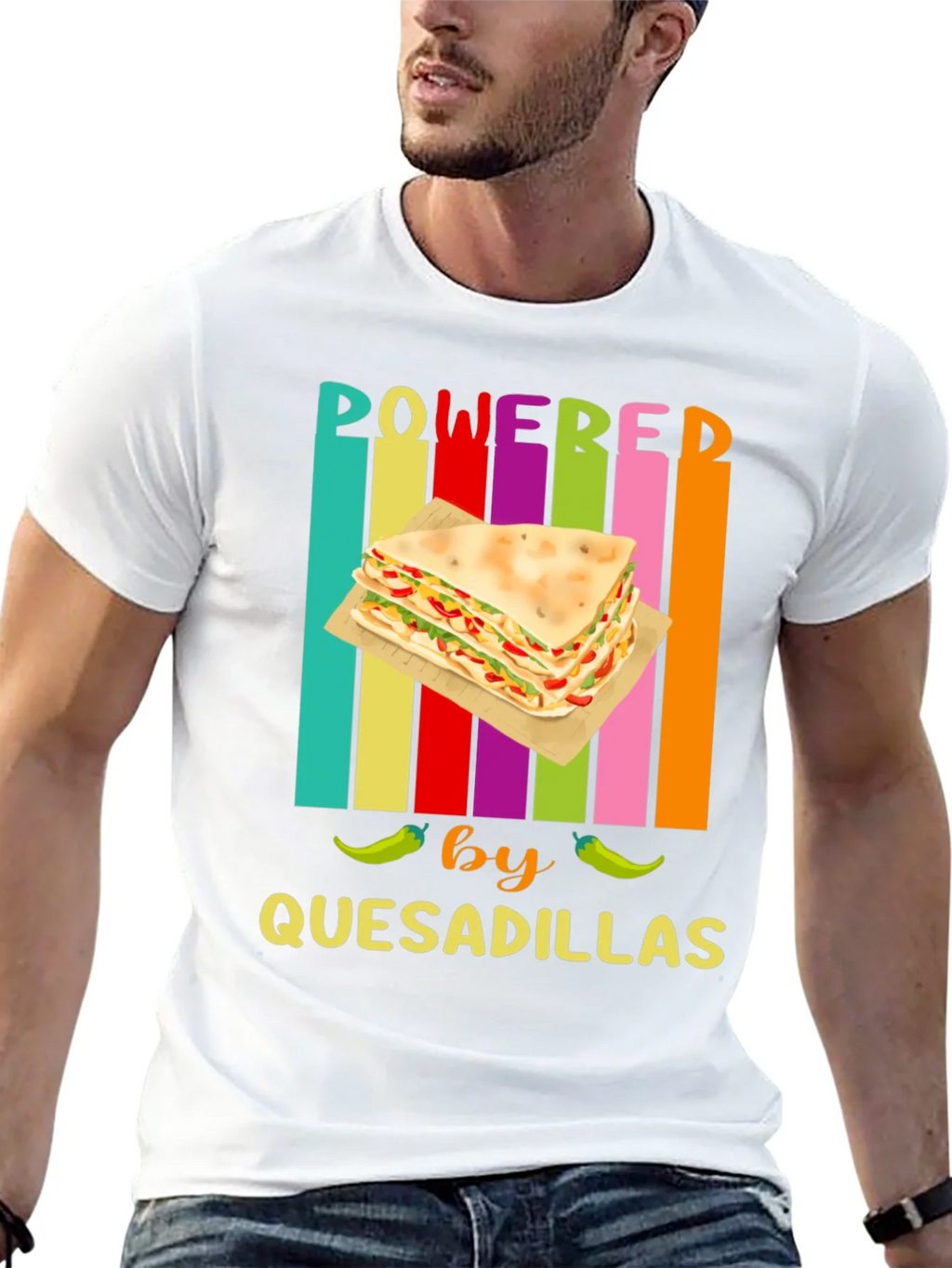 Powered by Quesadillas Graphic Tee product image 12