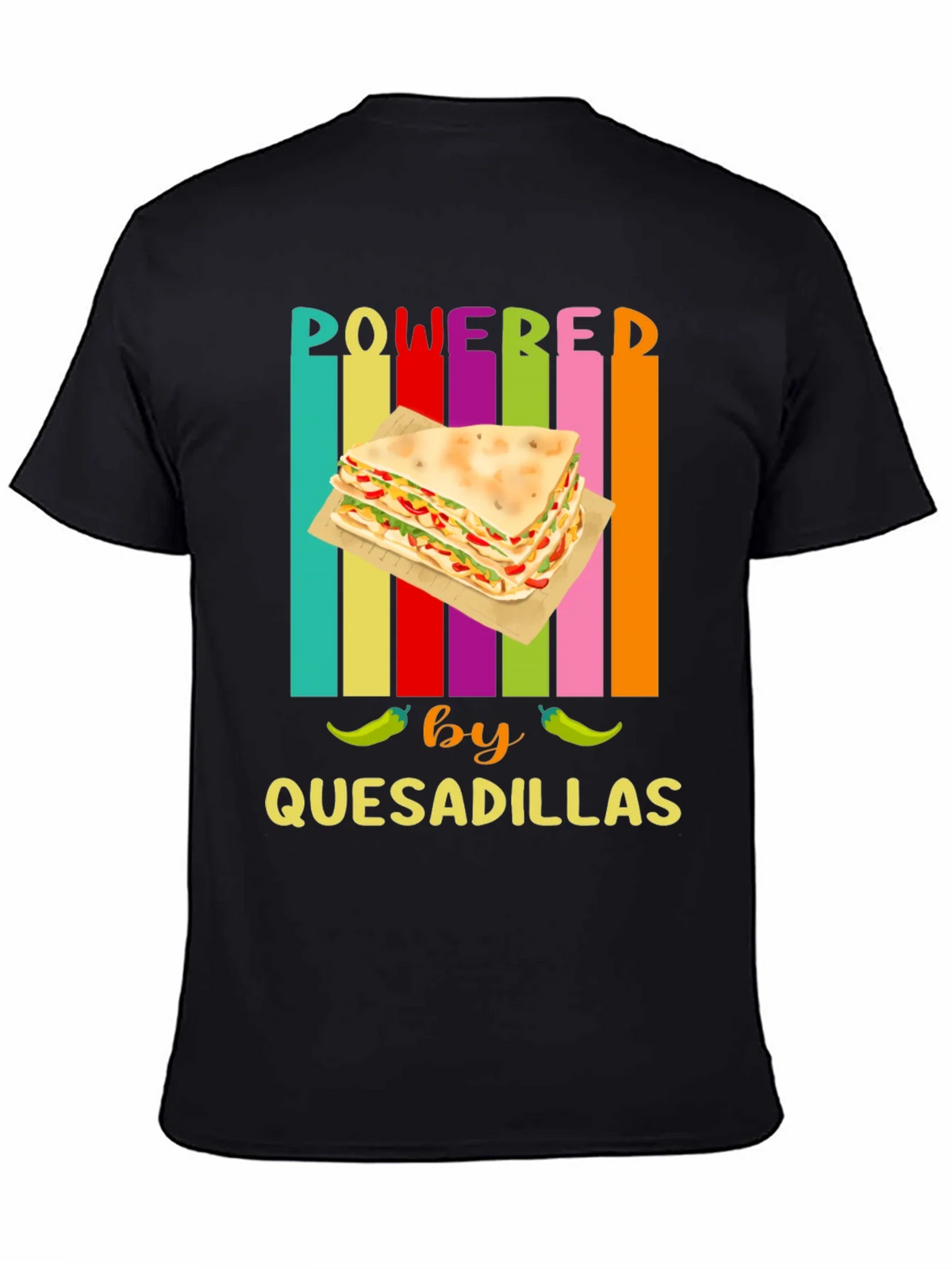 Powered by Quesadillas Graphic Tee product image 4
