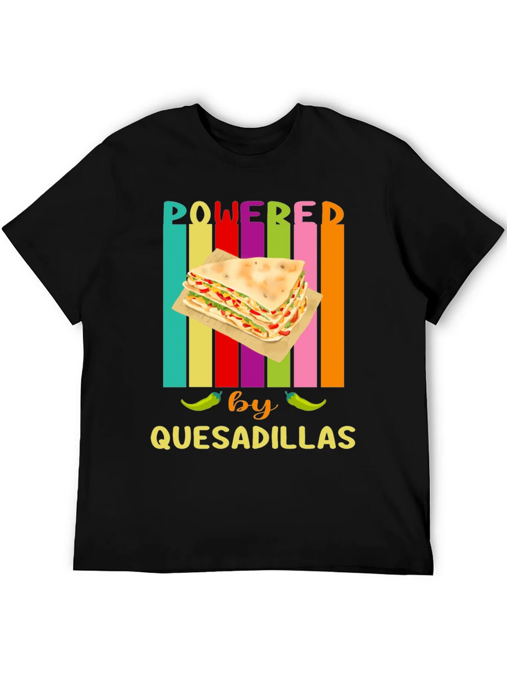 Powered by Quesadillas Graphic Tee product image 5