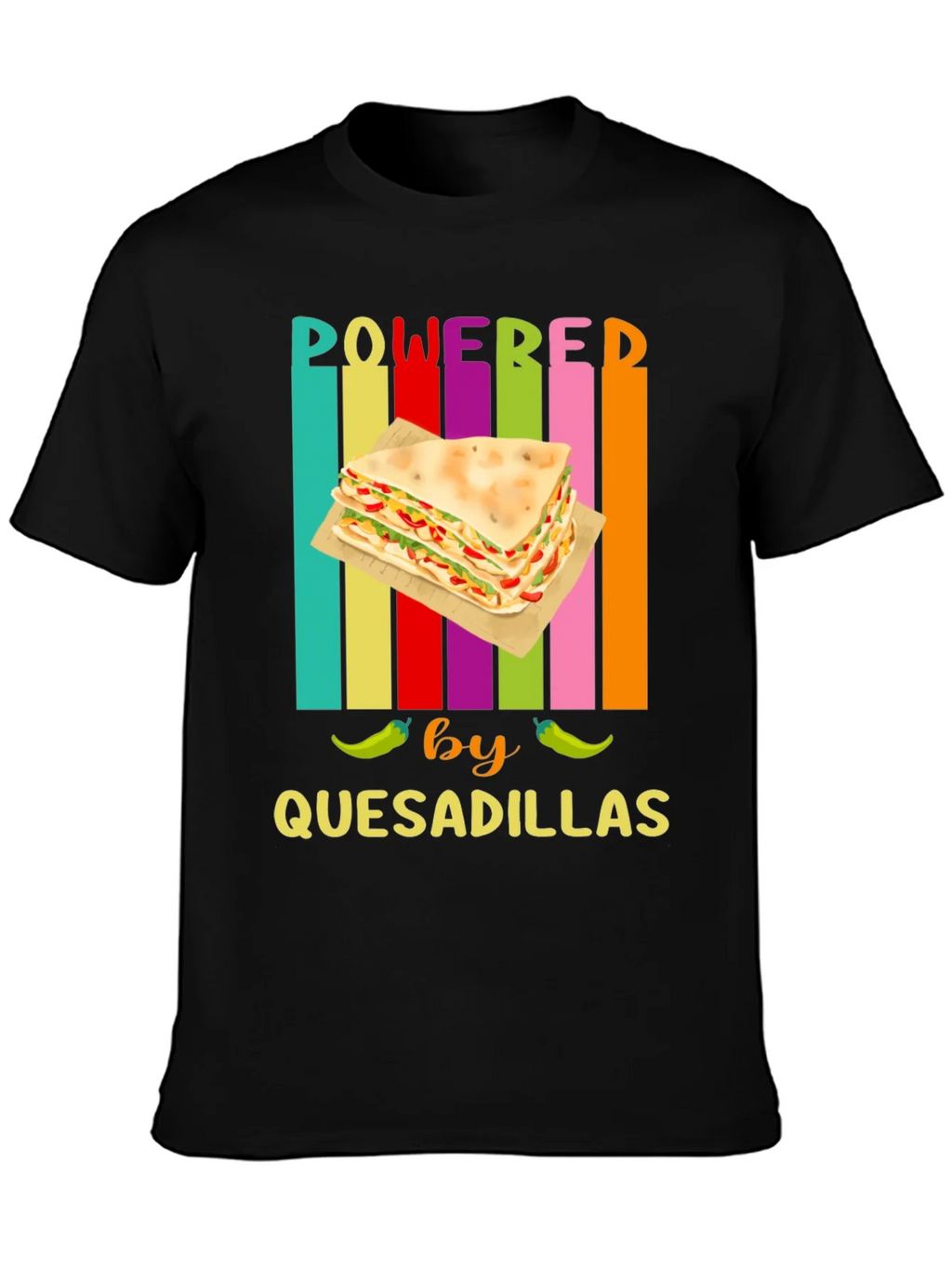 Powered by Quesadillas Graphic Tee product image 3