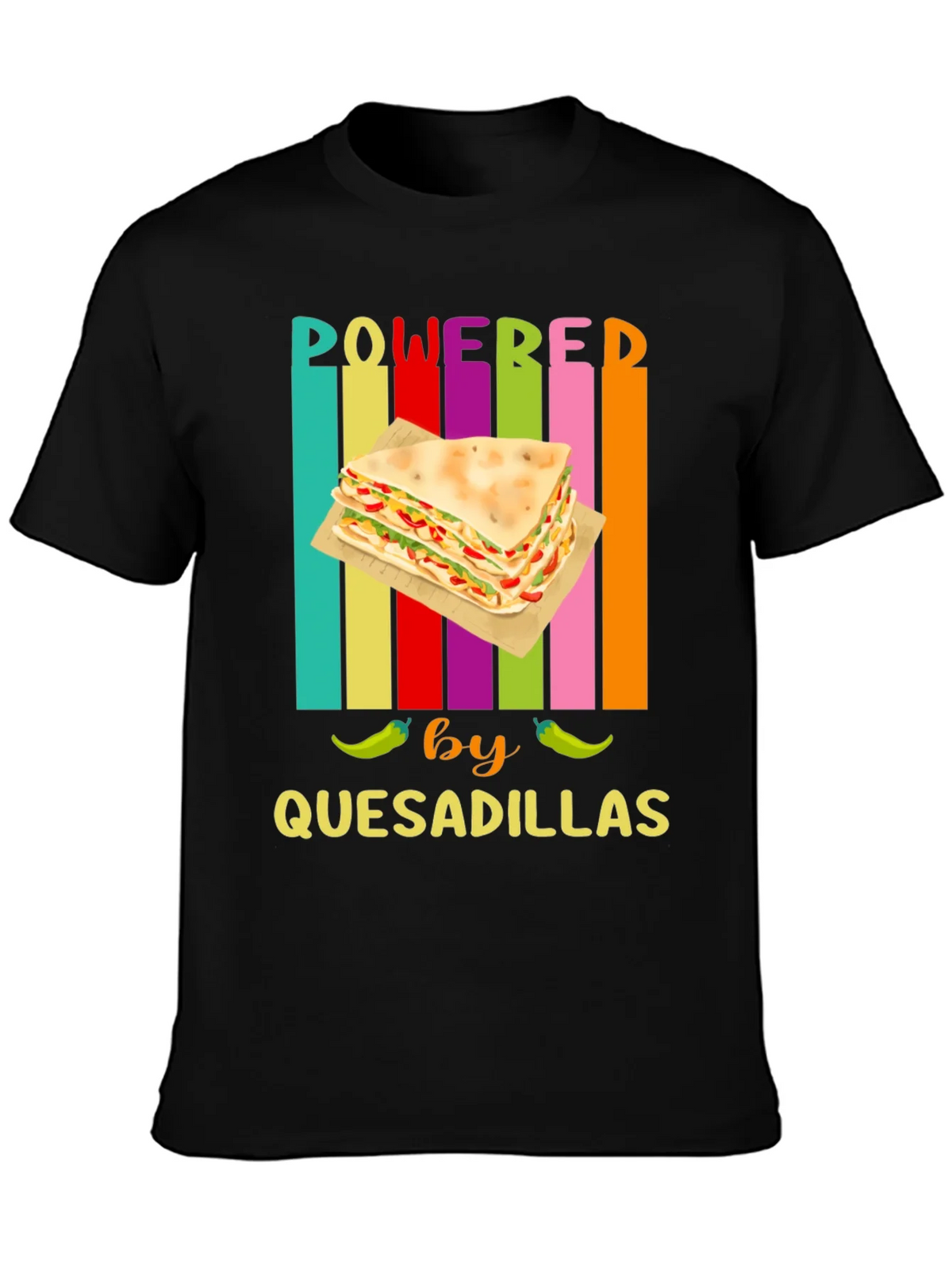 Powered by Quesadillas Graphic Tee product image 3