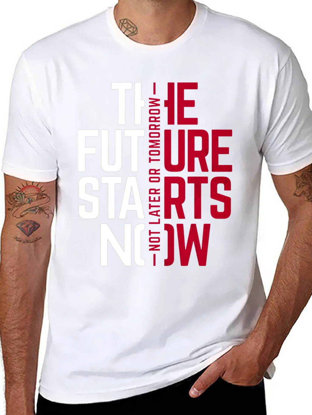 The Future Starts Now Graphic Tee product image 7