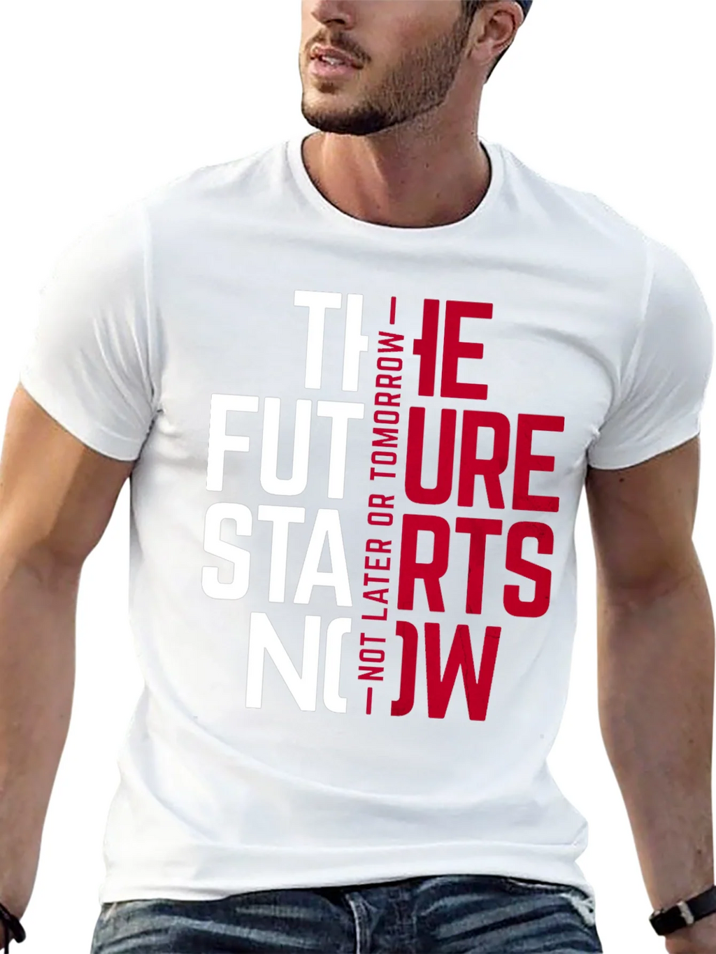 The Future Starts Now Graphic Tee product image 12