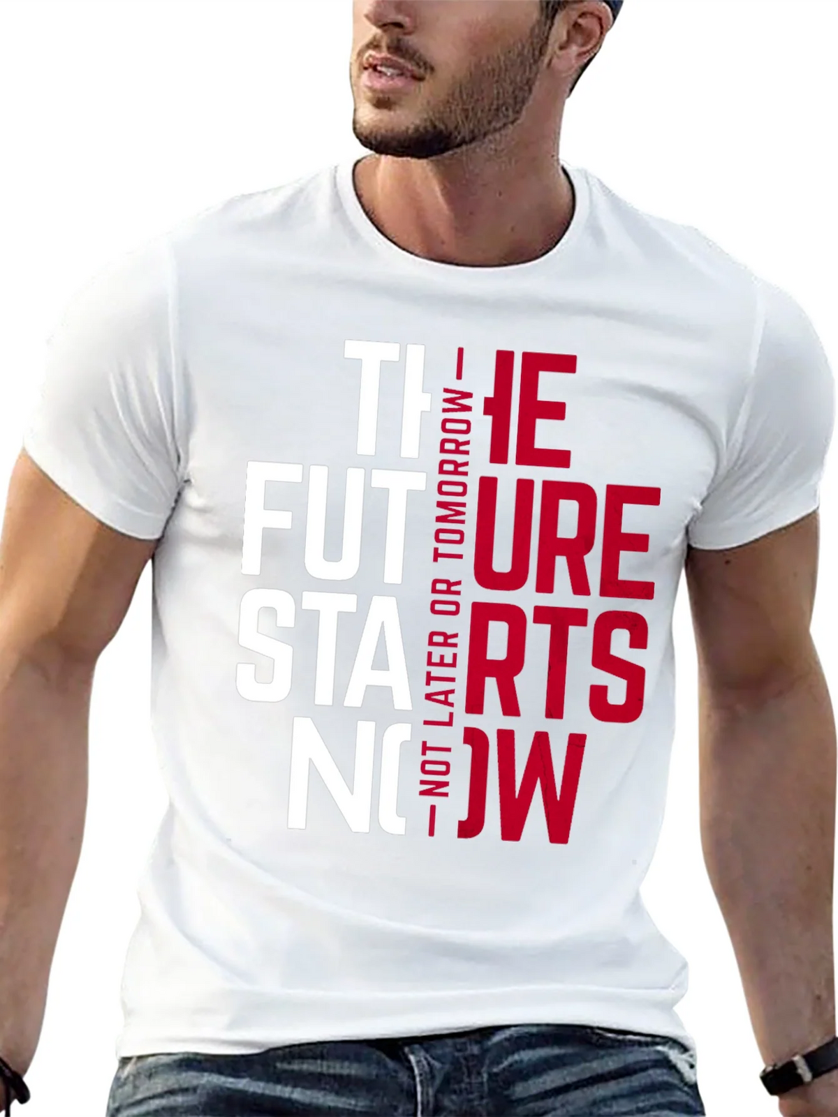 The Future Starts Now Graphic Tee product image 12
