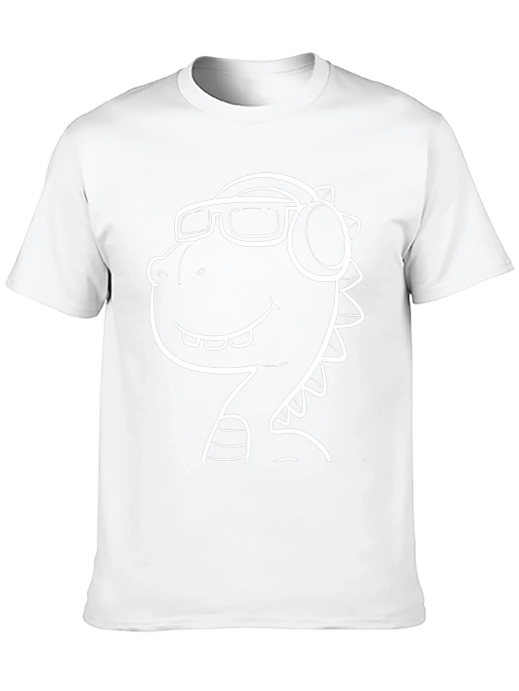 Cool Dino T-Shirt - Black Graphic Tee product image 6