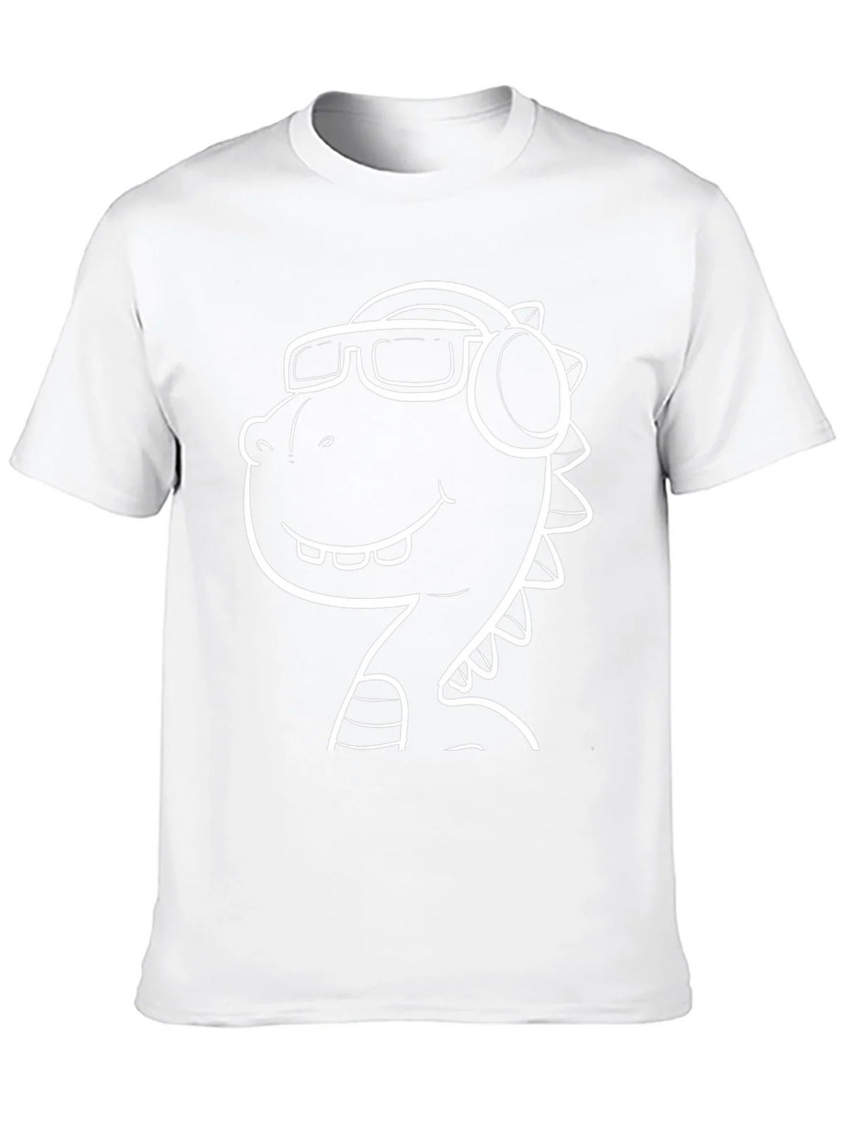 Cool Dino T-Shirt - Black Graphic Tee product image 6