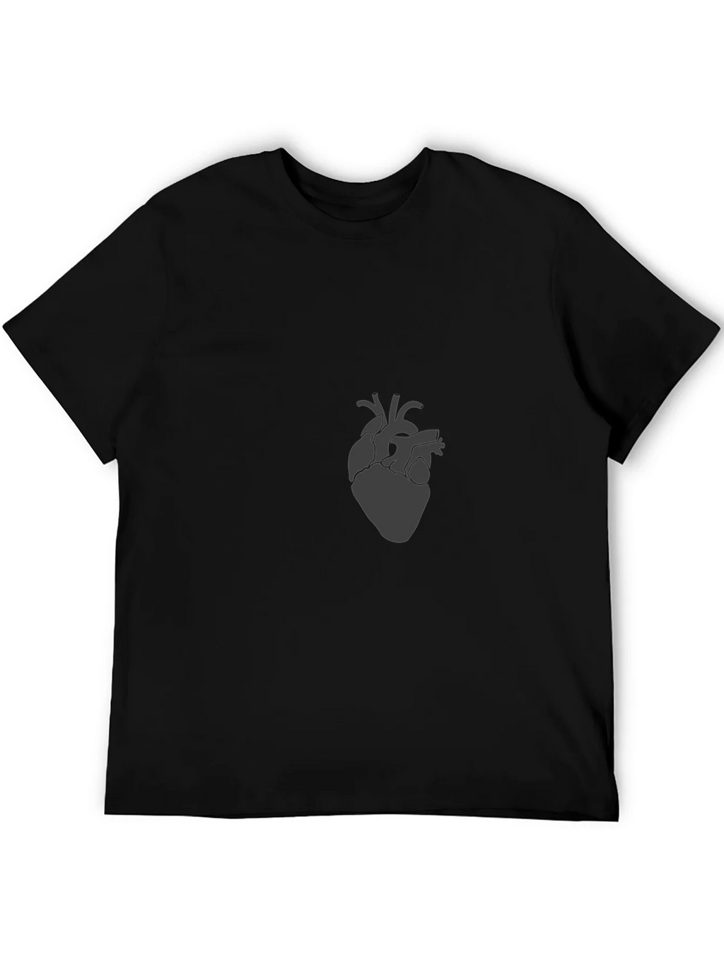 Anatomical Heart Graphic Tee - Modern Style product image 5