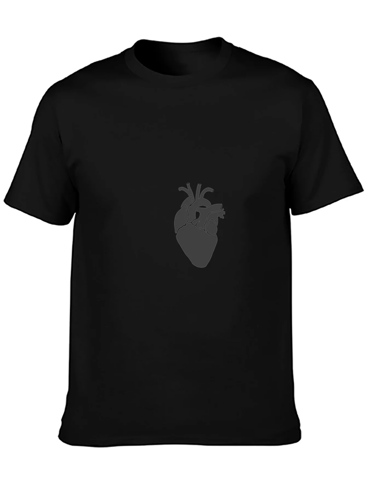 Anatomical Heart Graphic Tee - Modern Style product image 3