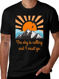 Sky Calling Paragliding Graphic Tee product image 1