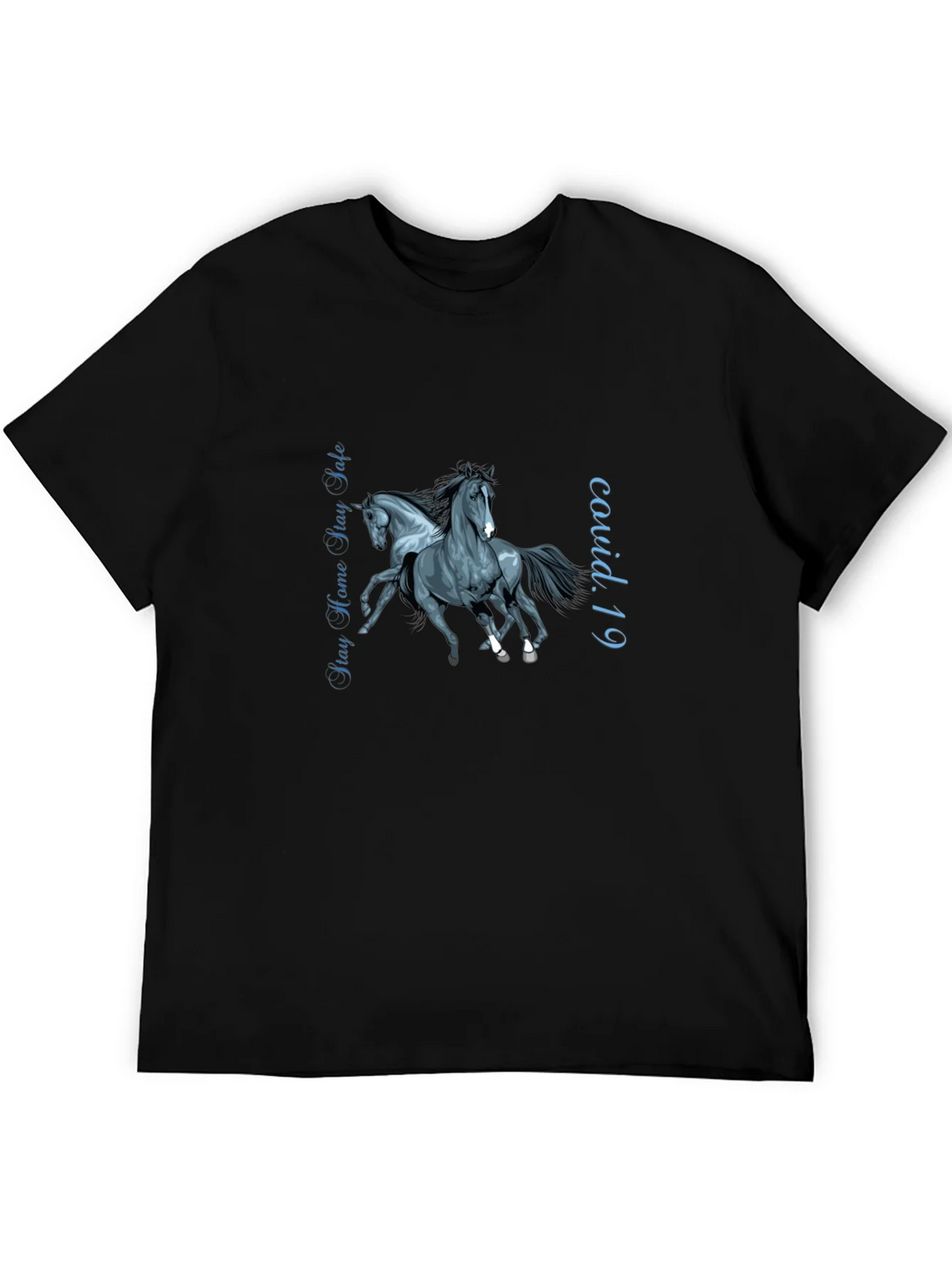 Stay Safe Horse Graphic Tee product image 4
