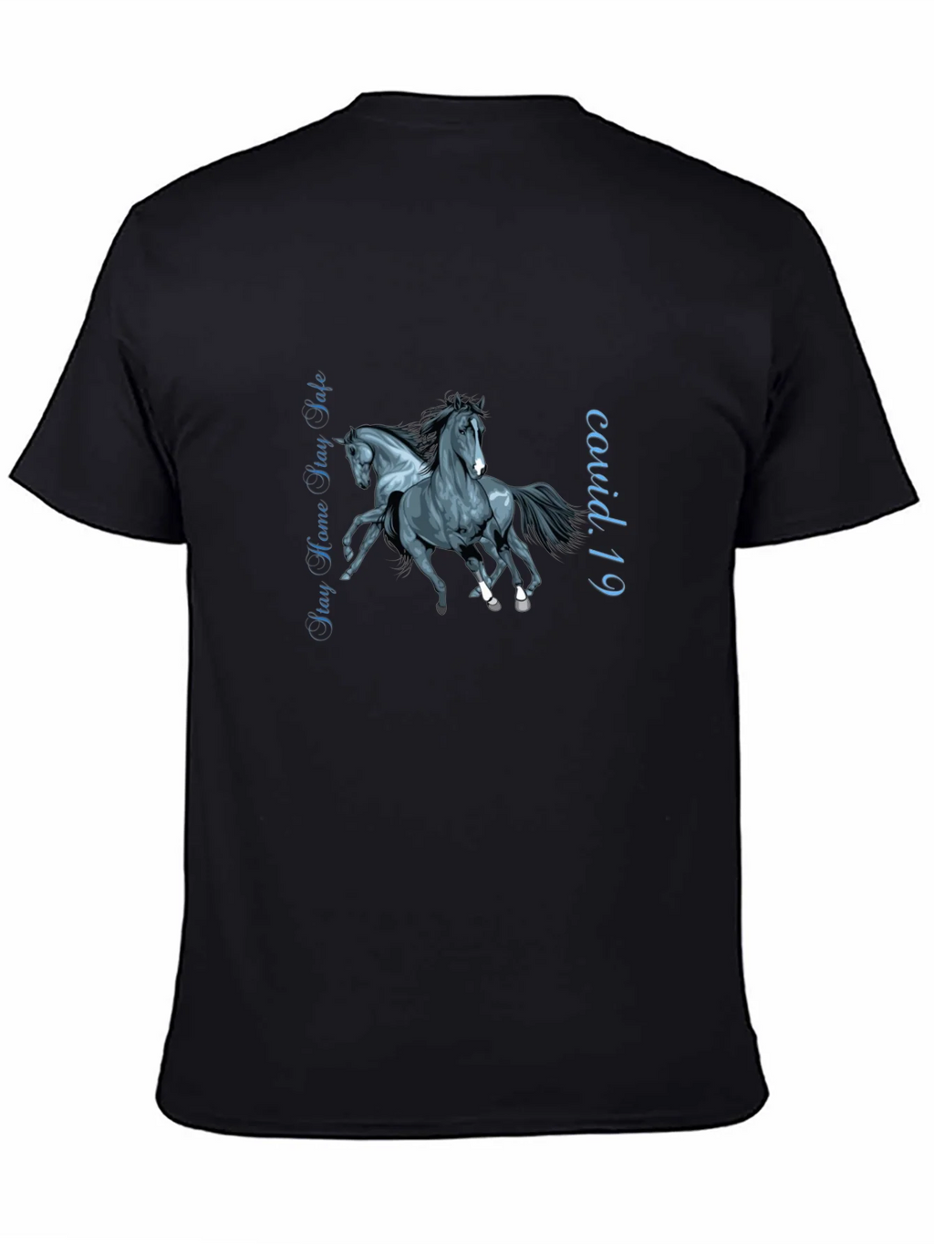 Stay Safe Horse Graphic Tee product image 3