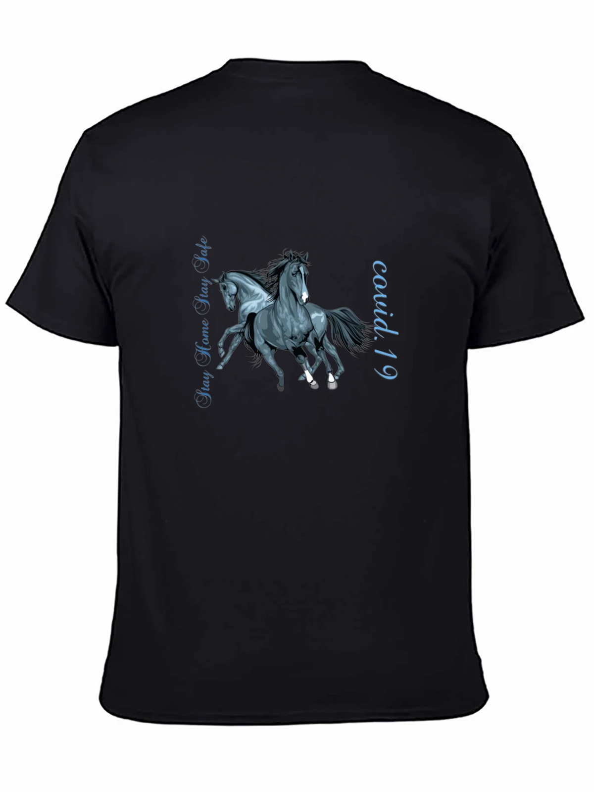 Stay Safe Horse Graphic Tee product image 3