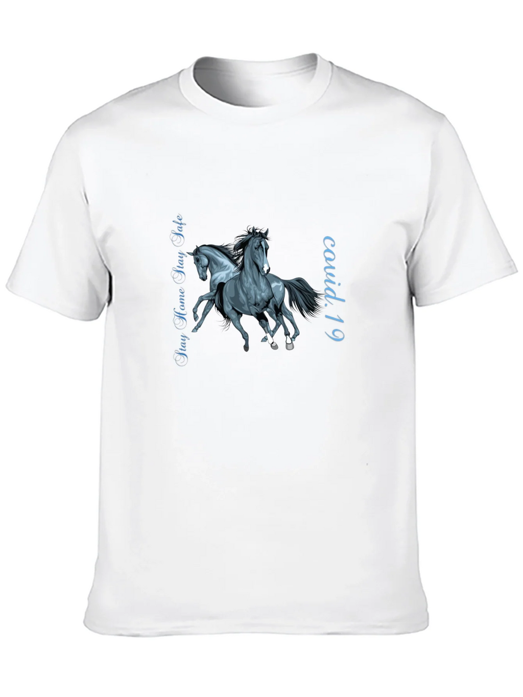 Stay Safe Horse Graphic Tee product image 7