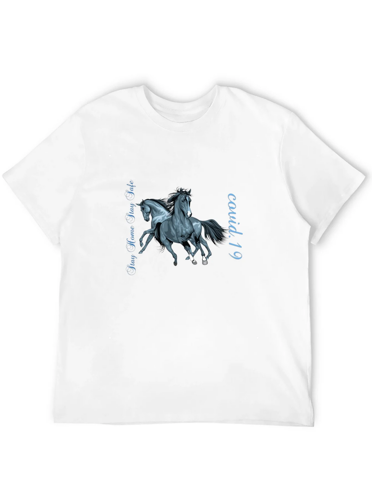 Stay Safe Horse Graphic Tee product image 8