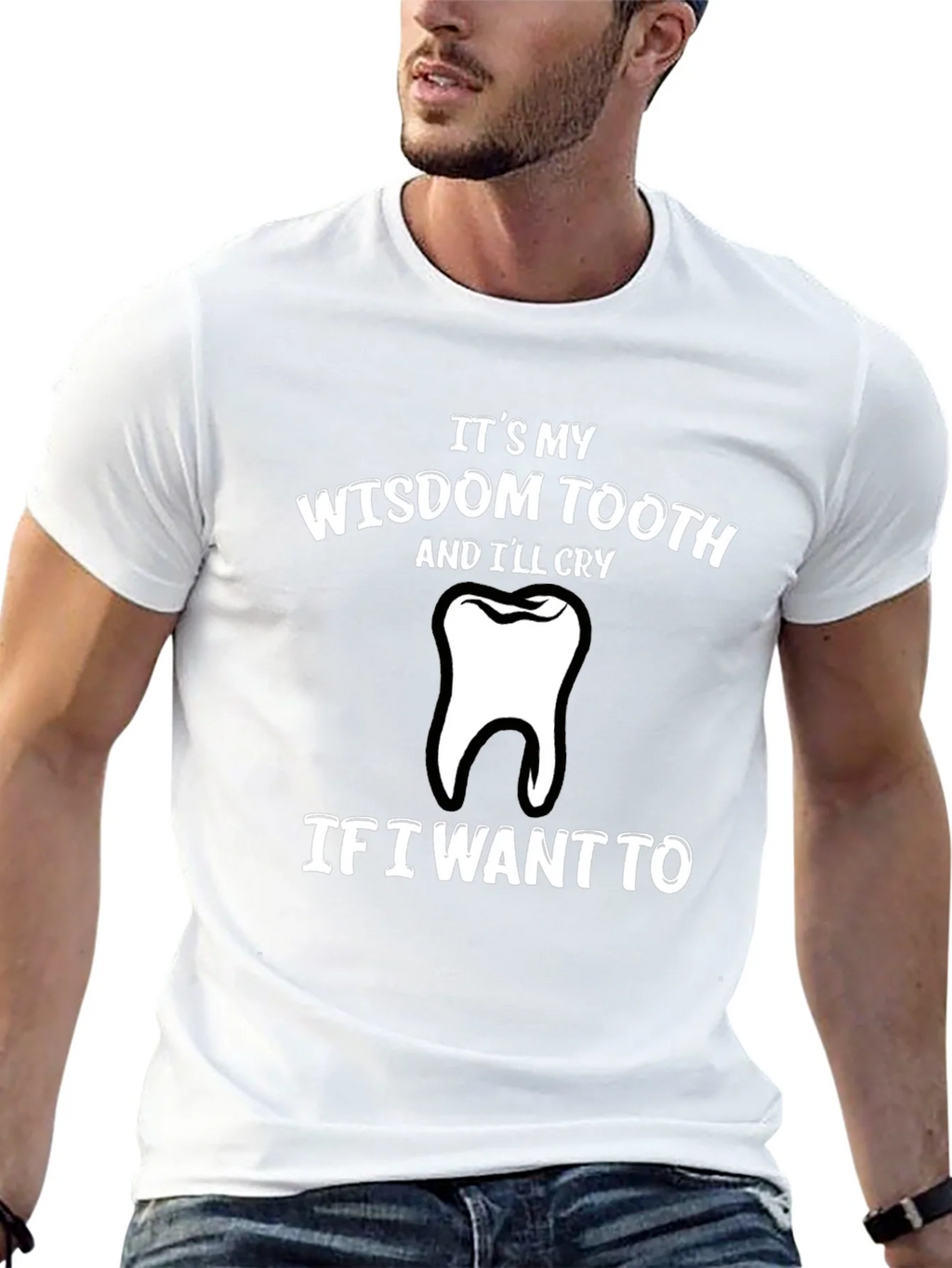 Wisdom Tooth Graphic T-Shirt - Funny and Comfortable! product image 12