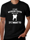 Wisdom Tooth Graphic T-Shirt - Funny and Comfortable! product image 1