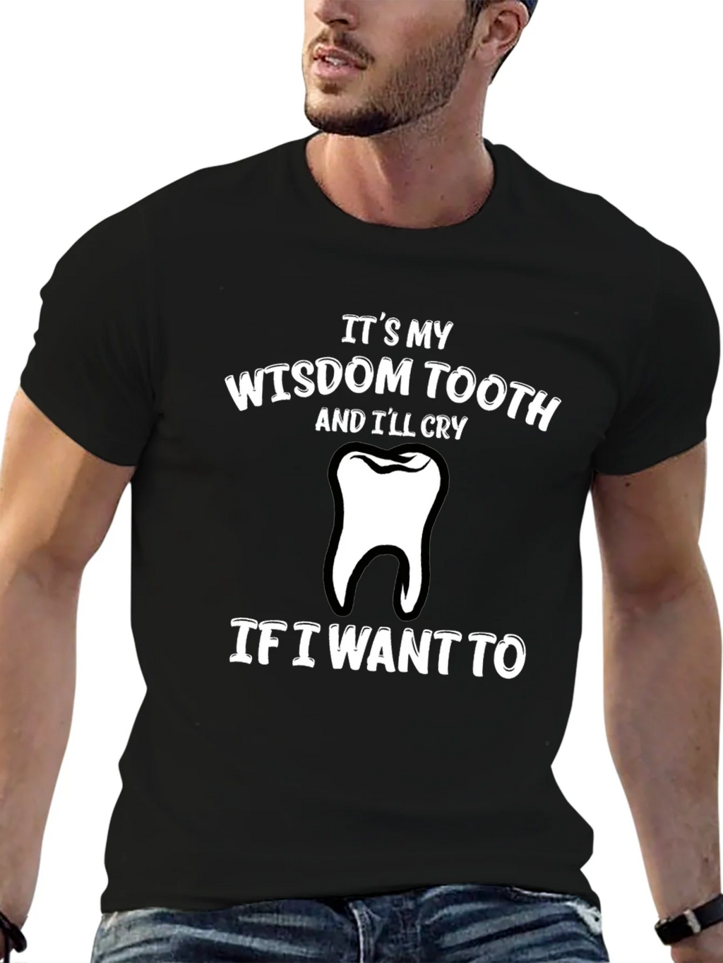 Wisdom Tooth Graphic T-Shirt - Funny and Comfortable! product image 6
