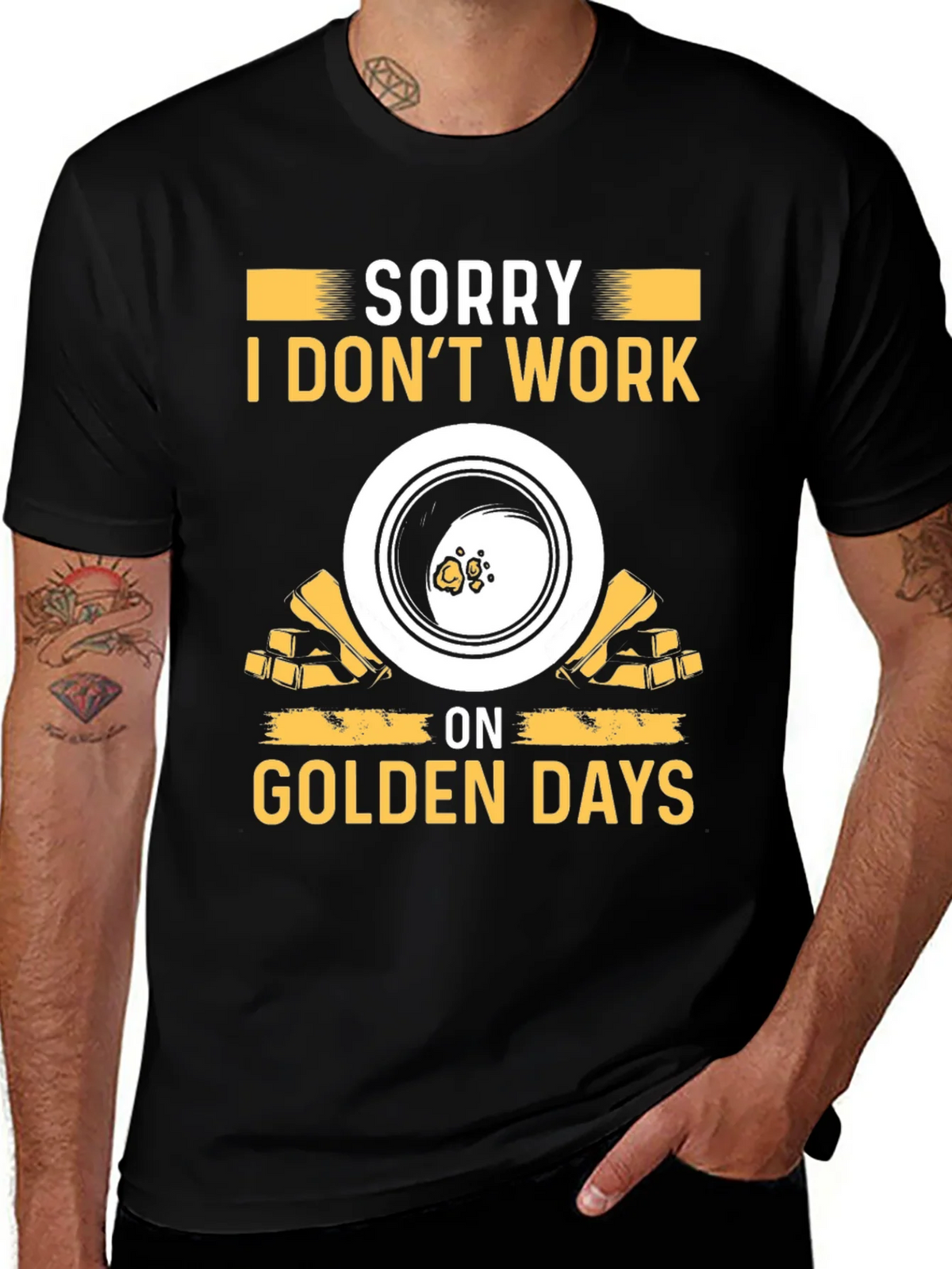 Funny Golden Days Graphic T-Shirt product image 1