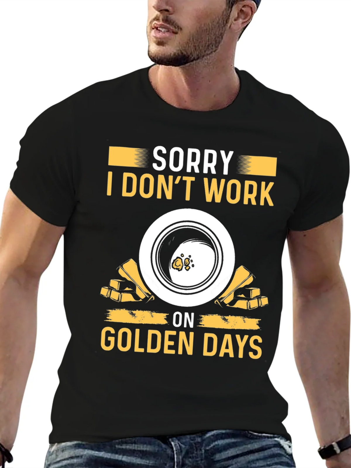 Funny Golden Days Graphic T-Shirt product image 6