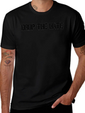 Drop the Hate Black Graphic Tee - Stylish Message Shirt product image 1