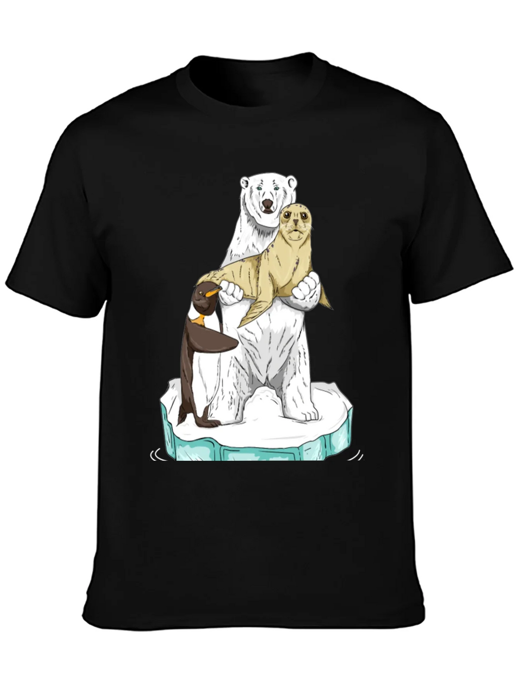 Polar Bear Seal Penguin T-Shirt product image 3