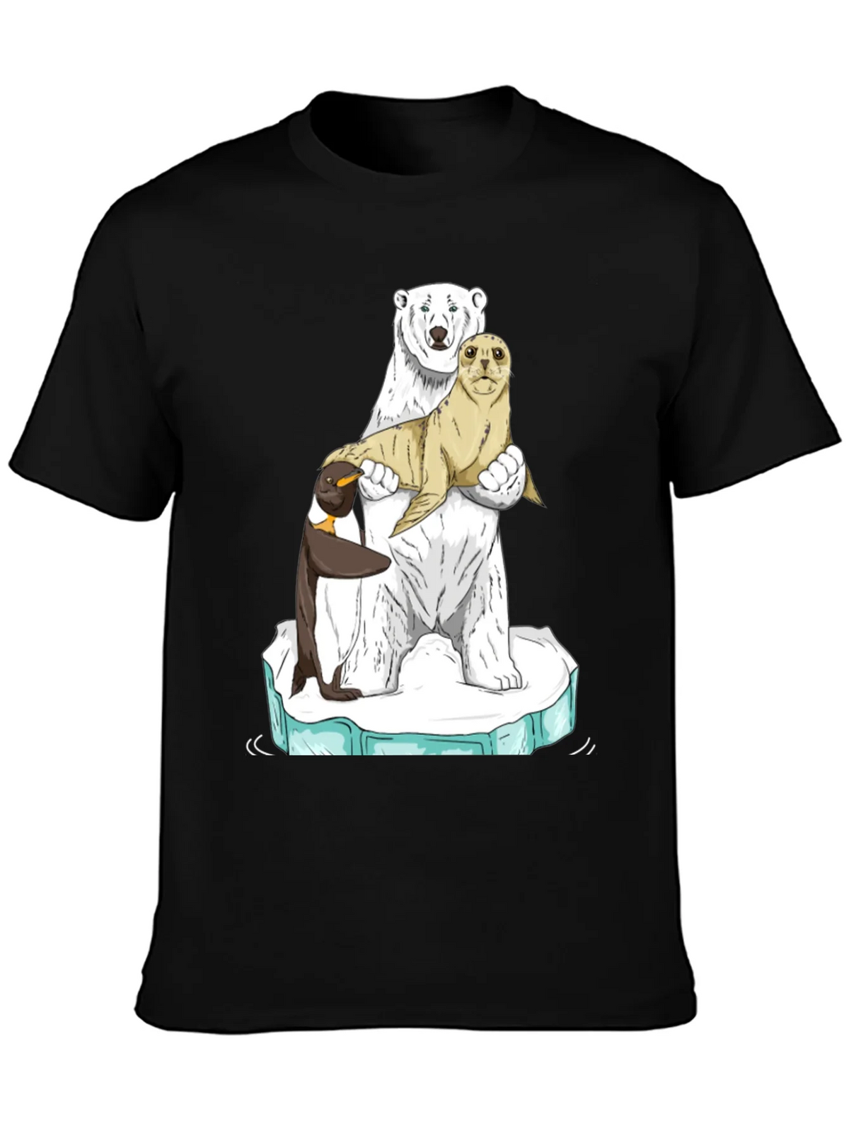 Polar Bear Seal Penguin T-Shirt product image 3