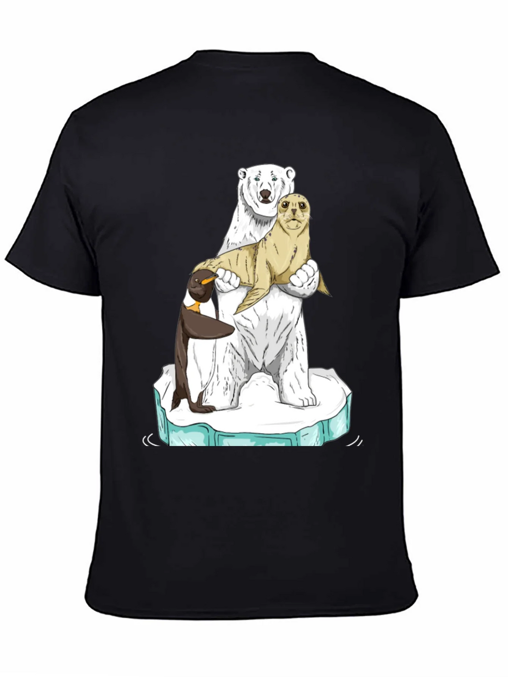 Polar Bear Seal Penguin T-Shirt product image 4